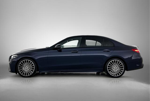 Mercedes-Benz C-KLASSE 180 AMG Line Multispaaks lichtmetalen velgen 19 inch. Navigatie | parking support met camera achter | Inclusief 24 maanden MB Certified garantie voor Europa.