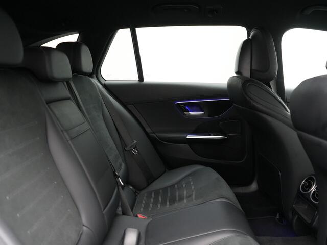 Mercedes-Benz C-KLASSE Estate 300 e AMG Line NIEUW MODEL Plug In Hybrid 313pk Dealer O.H PHEV | Adaptive Cruise | Camera | Alcantara Sportstoelen Verwarmd | Sfeerverlichting | Virtual | Blis | Navigatie | DAB |