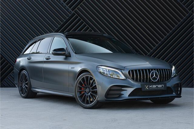 Mercedes-Benz C-KLASSE Estate C43 AMG 4MATIC NW Type Pano Schaalstoel Burmester Head Up Carplay Memory Trekhaak