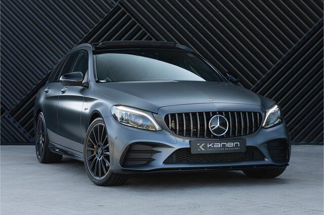 Mercedes-Benz C-KLASSE Estate C43 AMG 4MATIC NW Type Pano Schaalstoel Burmester Head Up Carplay Memory Trekhaak