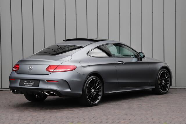 Mercedes-Benz C-KLASSE Coupé 250 Night Edition Aut9 | 211PK | Pano | Memory | Burmester | Sfeerverlichting | ILS | Seleniet Magno | NL-Auto | 2018.