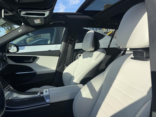 Mercedes-Benz C-KLASSE Estate 300 e AMG Line / Panoramadak / Camera / Ivoor Leder / LED / 18'' / CarPlay / DAB / Stoelverwarming / Cruise Control