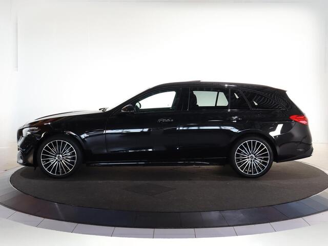 Mercedes-Benz C-KLASSE Estate 300e Business Solution AMG | Panoramaschuifdak | Rijassistentiepakket Plus | Trekhaak | Burmester | DIGITAL LIGHT | Night