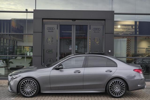 Mercedes-Benz C-KLASSE C300 AMG 258pk Panoramadak Burmester 3d Digital light Distronic+ Stuurassistent 360 camera 19" LMV