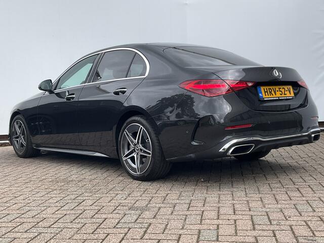 Mercedes-Benz C-KLASSE 220 D AMG Line Stoel.electr.Verw Sfeerverl, Hybride Nieuwstaat Grafietgrijs metalliclak