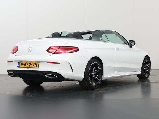 Mercedes-Benz C-KLASSE Cabrio 180 Premium Plus Pack | AMG | Widescreen | Stoelverwarming | Burmester | 18" lichtmetalen velgen |