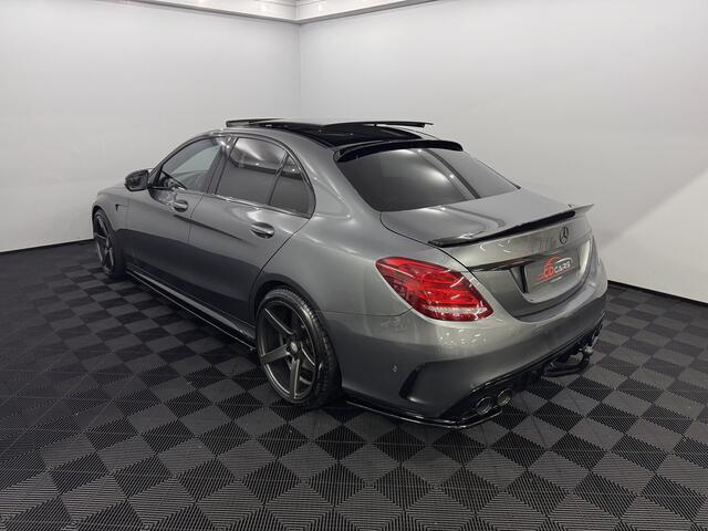 Mercedes-Benz C-KLASSE 180 AMG Sport Pano, Half leder, Camera, Burmester, Stoelverwarming, Keyless start, Cruise control, Trekhaak