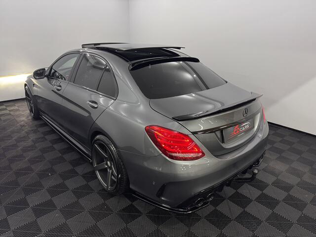 Mercedes-Benz C-KLASSE 180 AMG Sport Pano, Half leder, Camera, Burmester, Stoelverwarming, Keyless start, Cruise control, Trekhaak