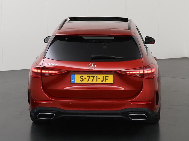 Mercedes-Benz C-KLASSE Estate 300 e AMG Line | Night | Trekhaak | Panoramadak | Sfeerverlichting |