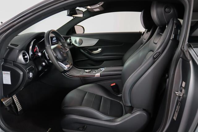 Mercedes-Benz C-KLASSE C250 C-klasse Coupé AMG-line Night Edition, Burmester, Leder, Goed onderhouden!