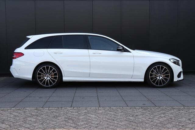Mercedes-Benz C-KLASSE Estate 180 Premium Plus | AMG LINE | LEDER | STOELVERW. | PANO | PDC | CRUISE | NAVI |