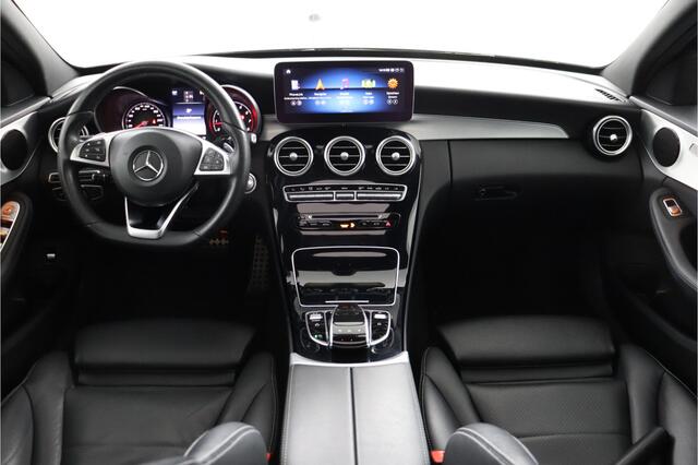 Mercedes-Benz C-KLASSE Estate 200 AMG 184 PK | Panorama | Leer | Elekt.Klep | PDC + Camera | Trekhaak | App Connect - RIJKLAAR