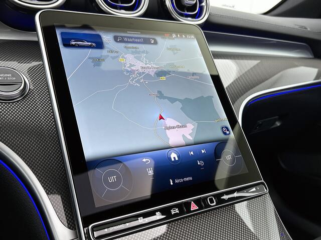 Mercedes-Benz C-KLASSE Estate 300 e Business Solution AMG Nightpakket | Trekhaak | Comfortpakket Plus | Antidiefstalpakket GUARD 360° Plus | 360°-camera | Memorypakket | EASY PACK achterklep | Panoramaschuifdak |