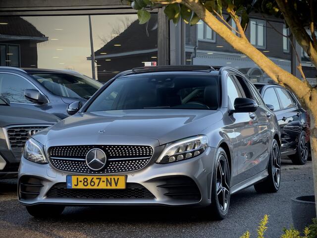 Mercedes-Benz C-KLASSE Estate 180 AUT9 AMG-LINE PANODAK LEDER NAVI CAMERA LED LMV PDC