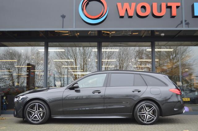 Mercedes-Benz C-KLASSE Estate 300 e AMG Led Panorama Memory Distronic Camera CarPlay Trekh Pdc