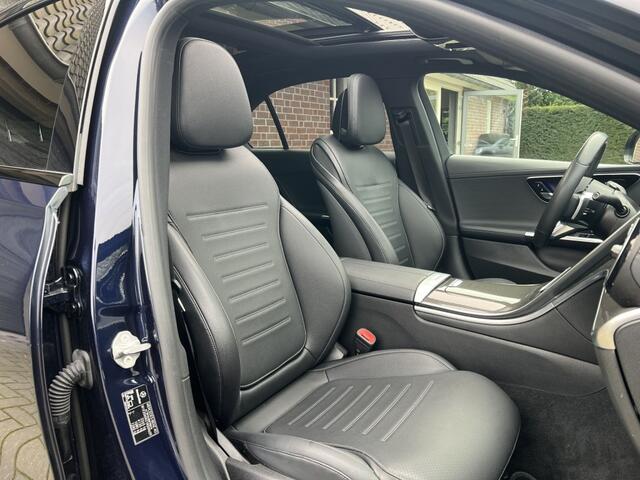 Mercedes-Benz C-KLASSE 200 AMG Line Pano Burmester Trekhaak Leder 19 Org NL