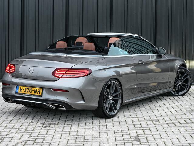 Mercedes-Benz C-KLASSE Cabrio 200 Advantage Pack · AMG Line · Sportstoelen · Stoelverwarming · Neckverwarming · Camera · Trekhaak