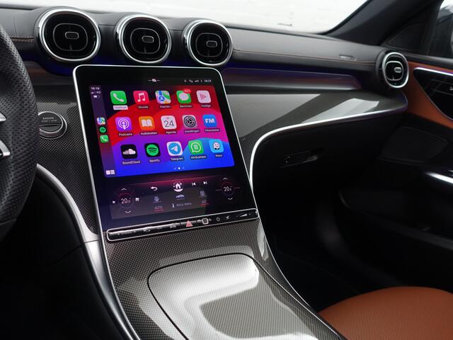 Mercedes-Benz C-KLASSE Estate 300 e AMG Line Aut- Two Tone Leder Interieur, Panoramadak, Carbon, Sfeerverlichting, Carplay, Android Auto