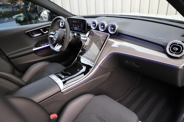 Mercedes-Benz C-KLASSE AMG 63 S E Performance | 680PK | Achterasbesturing | Head-up | Pano | Sfeerverlichting | Schaalstoelen | Keyless-go | Burmester | 2024.