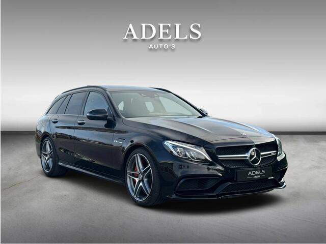 Mercedes-Benz C-KLASSE Estate AMG 63 S 510PK PANO|HUD|BURMESTER|NIGHTPAKKET|KEYLESS|ILS|360 Camera
