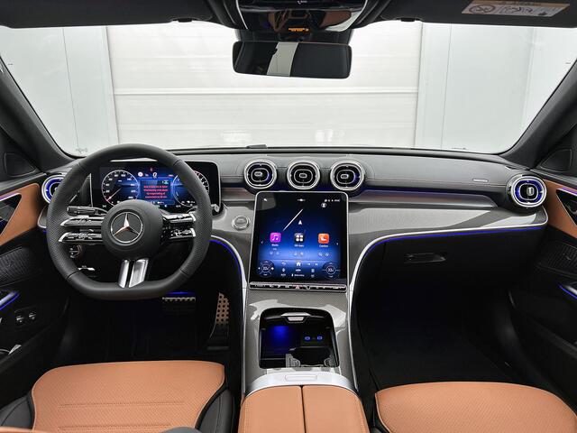 Mercedes-Benz C-KLASSE 300 e Business Solution AMG | Trekhaak | Comfortpakket Plus | Middenconsole metaalstructuur | Nightpakket | Smartphone integratie | Antidiefstalpakket GUARD 360° Plus | Memorypakket | 360° camera |