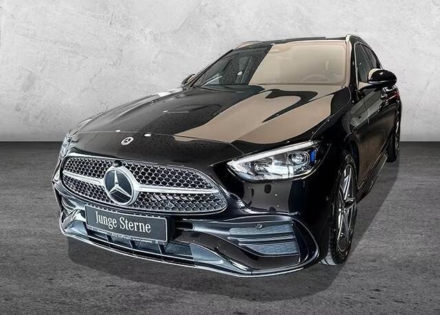 Mercedes-Benz C-KLASSE Estate 300e AMG ** LED, MBUX+, WINTER-, KEYLESS-, MEMORY-, SPIEGEL-PACK ** Slechts 9.878km. - UNFALLFREI ** ** INFORMEER OOK NAAR ONZE AANTREKKELIJKE FINANCIAL-LEASE TARIEVEN **