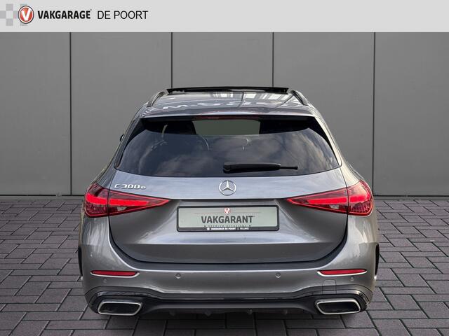 Mercedes-Benz C-KLASSE Estate 300 e AMG Line | Pano | 1 jaar fab. garantie | Elek. trekhaak | Dealer OH