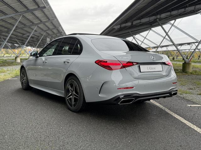 Mercedes-Benz C-KLASSE 180 Business Solution AMG | Night | Burmester | Panoramdadak | 360 camera | Sfeerverlichting | Digital light |