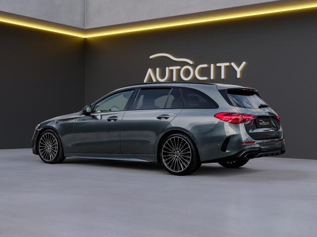 Mercedes-Benz C-KLASSE Estate 200 Edition AMG Line Panorama l Trekhaak l Bi Color Leder l Burm