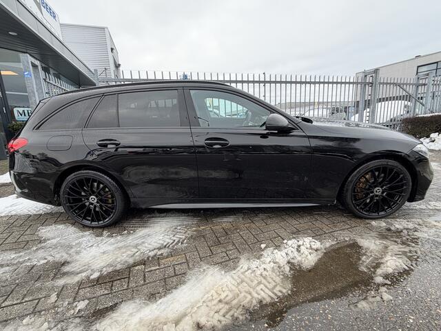 Mercedes-Benz C-KLASSE Estate 300 e AMG Night Line Pano/dak, trekhaak, sfeer verlichting, camera, etc