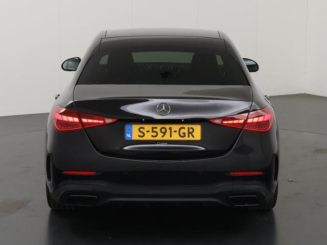 Mercedes-Benz C-KLASSE 180 AMG Line | Night | Stoelverwarming | Sfeerverlichting | 360 graden camera |