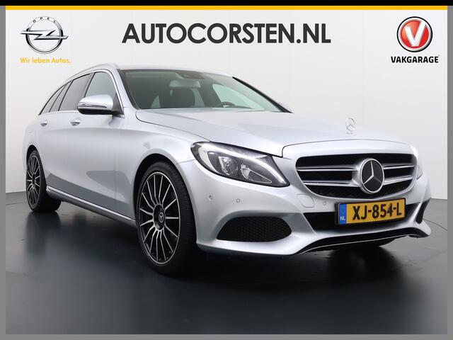 Mercedes-Benz C-KLASSE Estate 180T 157PK Automaat Premium Plus Trekhaak Adap.Cruise Distronic Plus Navi Ecc Pdc Led Stoelverwarming Elek.Stoelen Elek.Achterklep Isofix Lmv 19" Bluetooth