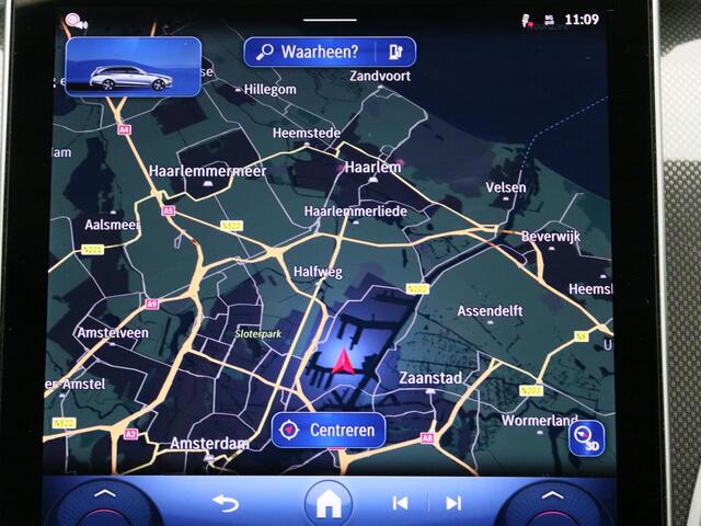 Mercedes-Benz C-KLASSE Estate 300 e Business Solution AMG AMG | Night Pakket | Panorama Schuif-Kanteldak | Alarm Klasse 3 | Distronic | Apple CarPlay | Sfeerverlichting | Memory voorstoelen. Inclusief 24 maanden MB Certified garantie voor Europa.