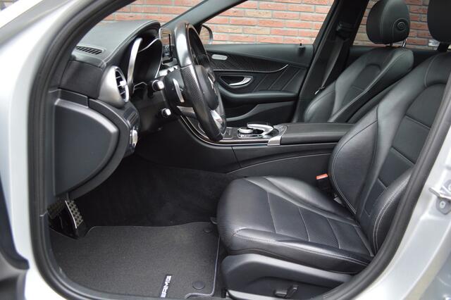 Mercedes-Benz C-KLASSE 200 AMG-Line Led Leder Panorama Night Afn.trekh Pdc