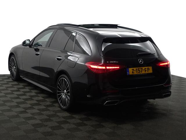 Mercedes-Benz C-KLASSE Estate 300 e AMG Line Aut- Stoel Massage, Burmester Audio, Panoramadak, 360 Camera, Elek Trekhaak, Laser Led
