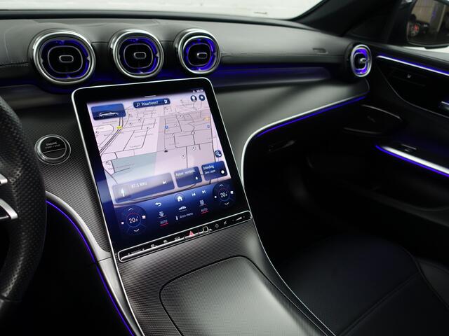 Mercedes-Benz C-KLASSE Estate 300 e AMG Line Aut- Stoel Massage, Burmester Audio, Panoramadak, 360 Camera, Elek Trekhaak, Laser Led