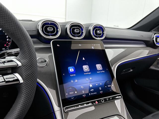 Mercedes-Benz C-KLASSE 300 e Business Solution AMG | Premium Plus pakket | Trekhaak | Nightpakket | Panoramaschuifdak | Memorypakket | Burmester® 3D sound system | 360°-camera | Augmented Reality navigatie |
