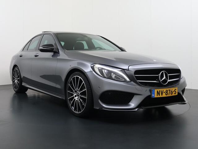 Mercedes-Benz C-KLASSE 180 AMG Sport Edition AMG Styling Panoramadak 19" Multispaaks Camera Trekhaak Automaat