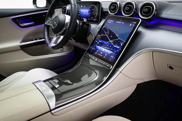 Mercedes-Benz C-KLASSE Estate 200 Launch Edition Luxury Line | PANORAMADAK | HOUTAFWERKING | DAB | CAMERA | 18"