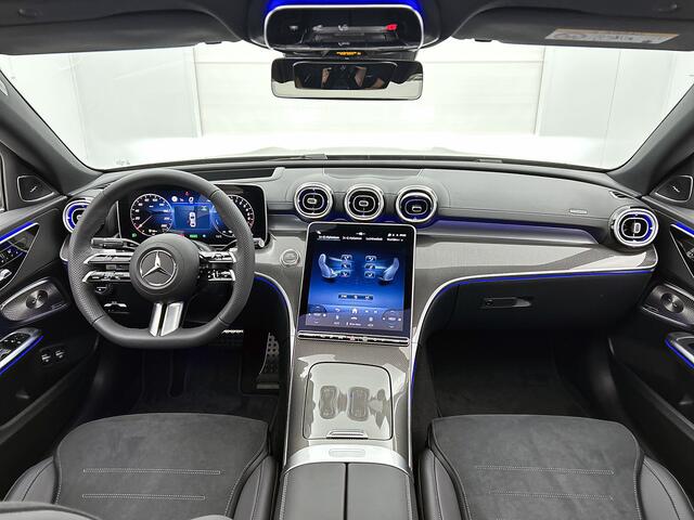 Mercedes-Benz C-KLASSE 300 e Business Solution AMG | Premium Plus | Trekhaak | Nightpakket | Head-up Display | Burmester® 3D sound system | Panoramaschuifdak | Augmented Reality navigatie | 360°-camera |