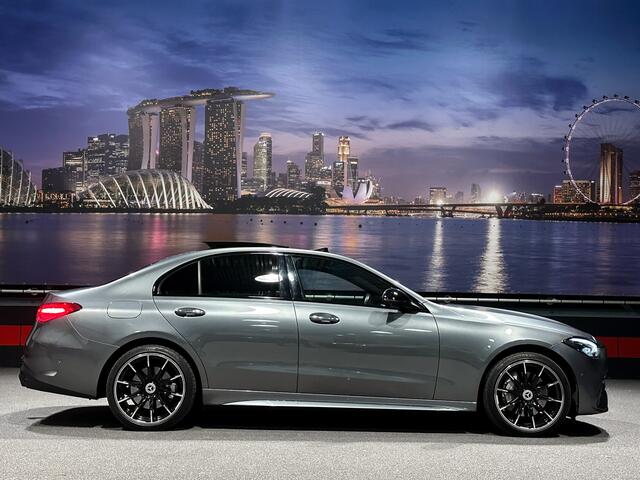 Mercedes-Benz C-KLASSE C300 e AMG Trekhaak|Memory|HeadUp||Sfeer|Pano|360cam