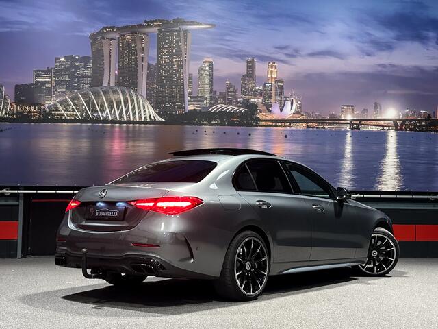 Mercedes-Benz C-KLASSE C300 e AMG Trekhaak|Memory|HeadUp||Sfeer|Pano|360cam