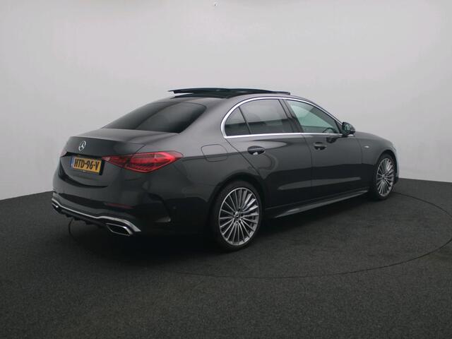 Mercedes-Benz C-KLASSE 300 e Business Solution AMG AMG Line | NIght Pakket | Panorama Schuifdak | 19 Inch AMG Velgen | Memory Voorstoelen. Inclusief 24 maanden MB Certified garantie voor Europa.