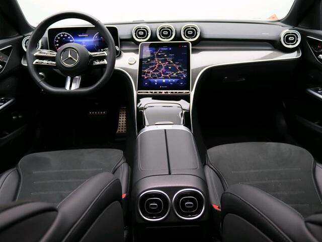 Mercedes-Benz C-KLASSE 300 e Business Solution AMG AMG Line | NIght Pakket | Panorama Schuifdak | 19 Inch AMG Velgen | Memory Voorstoelen. Inclusief 24 maanden MB Certified garantie voor Europa.