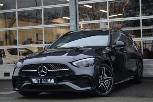 Mercedes-Benz C-KLASSE Estate 300 e AMG Led Leder Panorama Memory Sfeer Camera 360 Head-Up Augmented Trekh Pdc