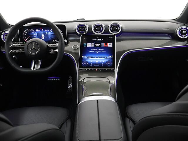 Mercedes-Benz C-KLASSE 300e Business Solution AMG | Panoramaschuifdak | Night | Burmester | Rijassistentiepakket Plus | Matrix Led