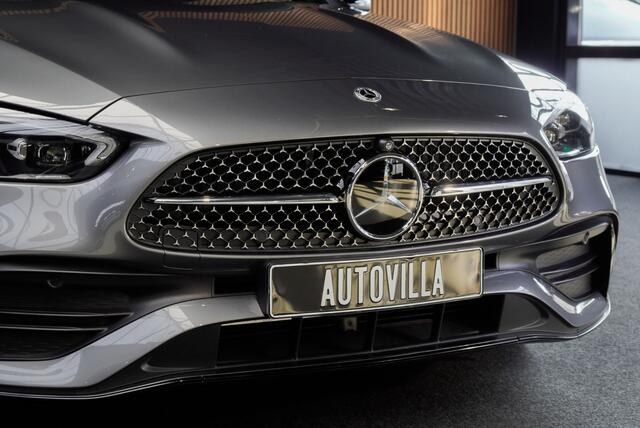 Mercedes-Benz C-KLASSE Estate 180 AMG Line Panodak Leer 360° Memory Distronic+ Matrix Laser Navi LED Nightpack PTS Ambient Elekt. achterklep Elektr. trekhaak LM velgen BTW auto!