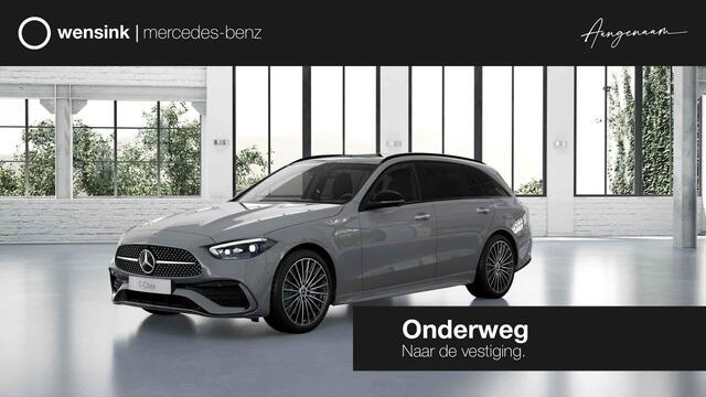 Mercedes-Benz C-KLASSE Estate 300e Business Solution AMG | Panoramaschuifdak | AMG-line Plus | Burmester | Head-Up | Trekhaak |