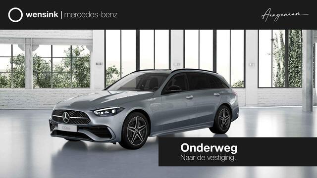 Mercedes-Benz C-KLASSE Estate 300 e Business Solution AMG | Night | Panoramadak | AMG Line Plus | Trekhaak | Head-up | Burmester |
