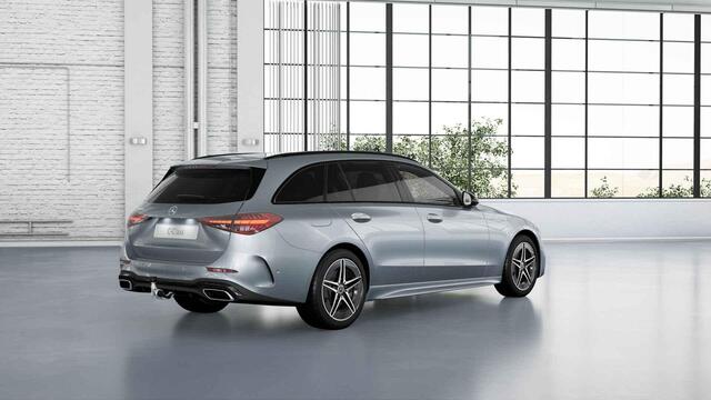 Mercedes-Benz C-KLASSE Estate 300 e Business Solution AMG | Night | Panoramadak | AMG Line Plus | Trekhaak | Head-up | Burmester |